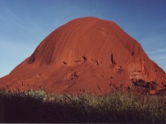Ayers Rock from east