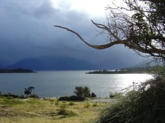 Lake Te Anau, nördlich von Te Anau