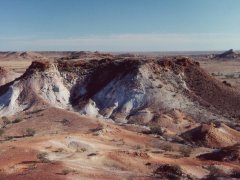 Die 'Break Aways' bei Coober Pedy