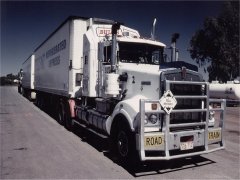 Road train, right side