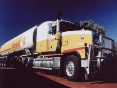 Shell road train, right side