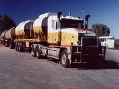 Shell road train, right side